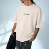 T-shirt de manga curta felpuda com estampado – T-shirts e camisas polo