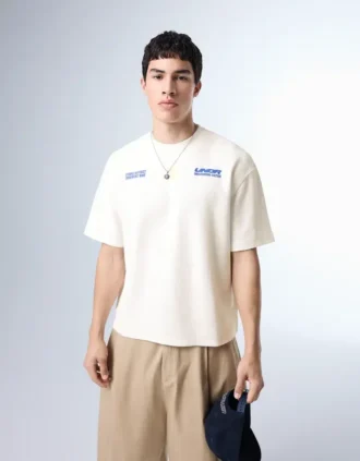 T-shirt estampada felpuda – T-shirts e Polos