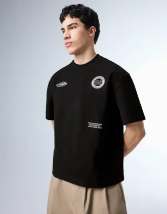 T-shirt estampada felpuda – T-shirts e Polos