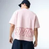 T-shirt estampada felpuda – T-shirts e Polos