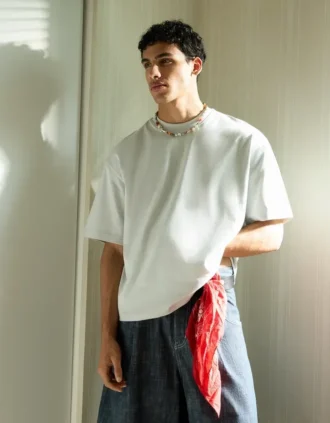 T-shirt larga e pesada Fit – Bershka Lovers