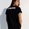 T-shirt oversize com estampado Pitbull