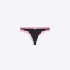 Tanga de renda contrastante
