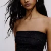 Top bandeau brilhante