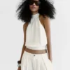 Top com decote halter