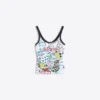 Top sem mangas estampado Ed Hardy X Bershka