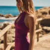 Vestido com decote halter