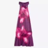 Vestido em malha com costas abertas
